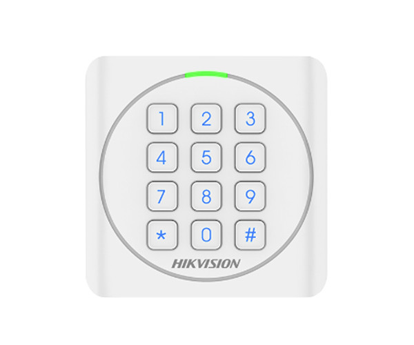 【海康威視ID密碼門禁讀卡器】?？低旽IKVISION數(shù)字鍵盤門禁ID讀卡器DS-K1801EK