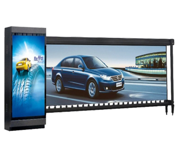 【?？低晱V告道閘】海康威視HIKVISION擋車器廣告道閘NP-TMG4AG-DR(3米右向6秒)